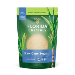 Florida Crystals Raw Cane Sugar Pouch - 2 lb