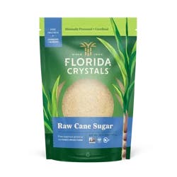 Florida Crystals Raw Cane Sugar Pouch - 2 lb