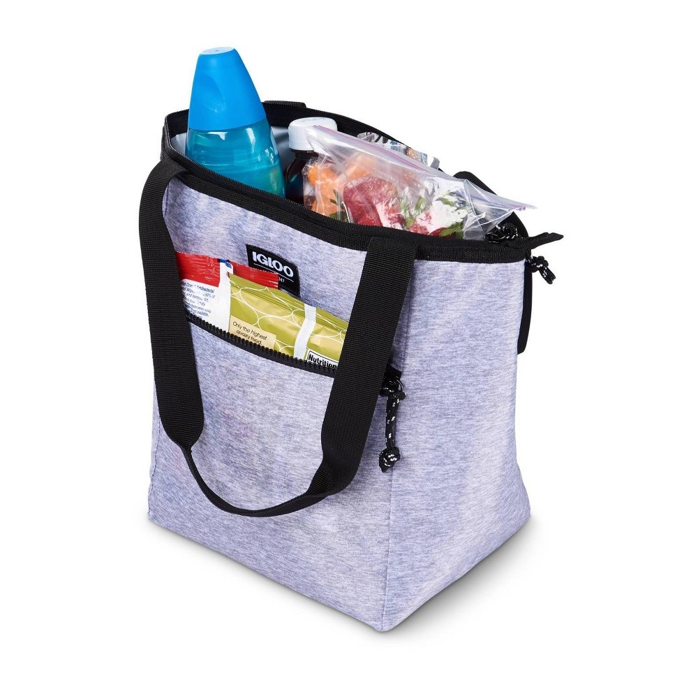 Igloo Active Lunch Tote - Heather Gray/Black 12 ct | Shipt