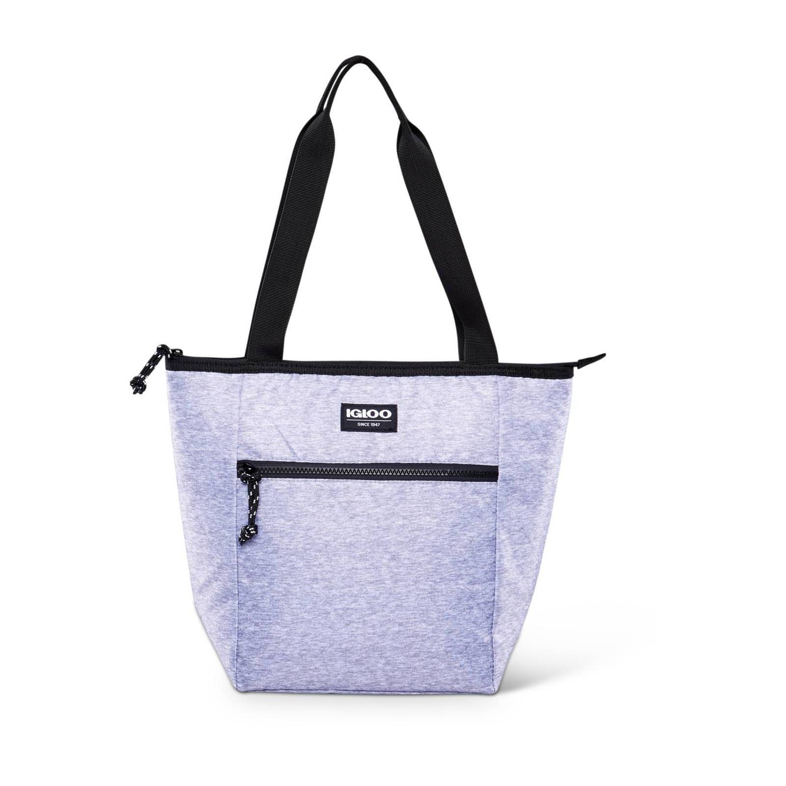 slide 1 of 13, Igloo Active 12 Can Lunch Tote - Heather Gray/Black, 12 ct