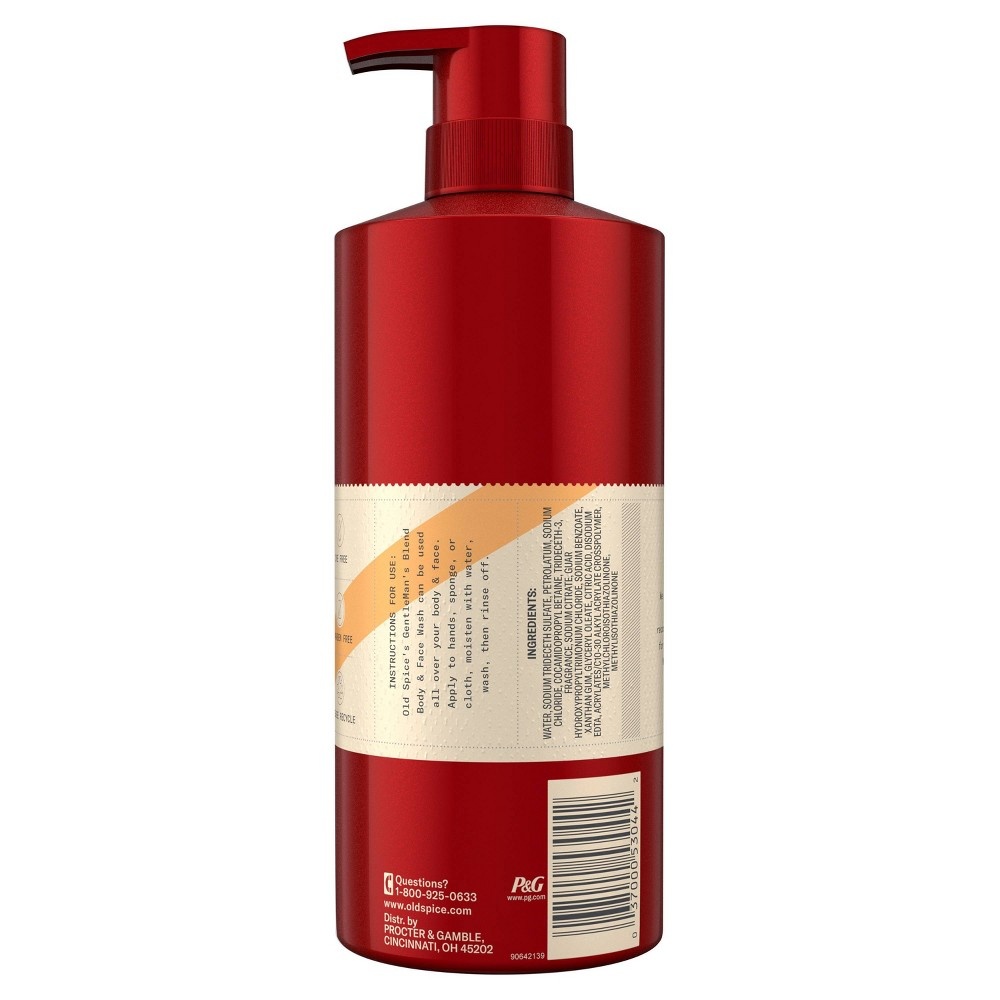 slide 2 of 2, Old Spice Gentle Mens Mandarin And Musk Body Washes, 16.9 oz