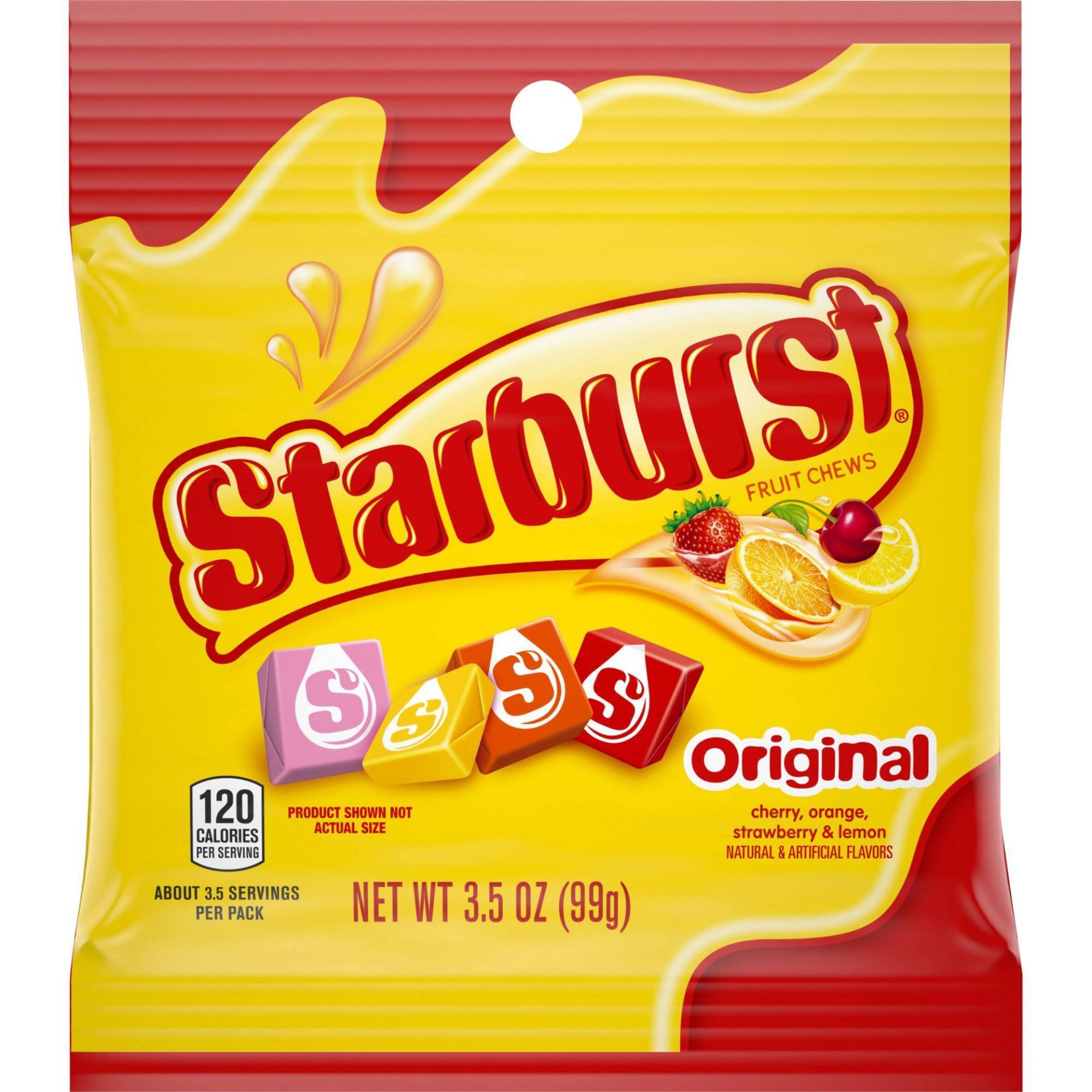 slide 1 of 3, Starburst Original Fruit Chews, 3.5 oz