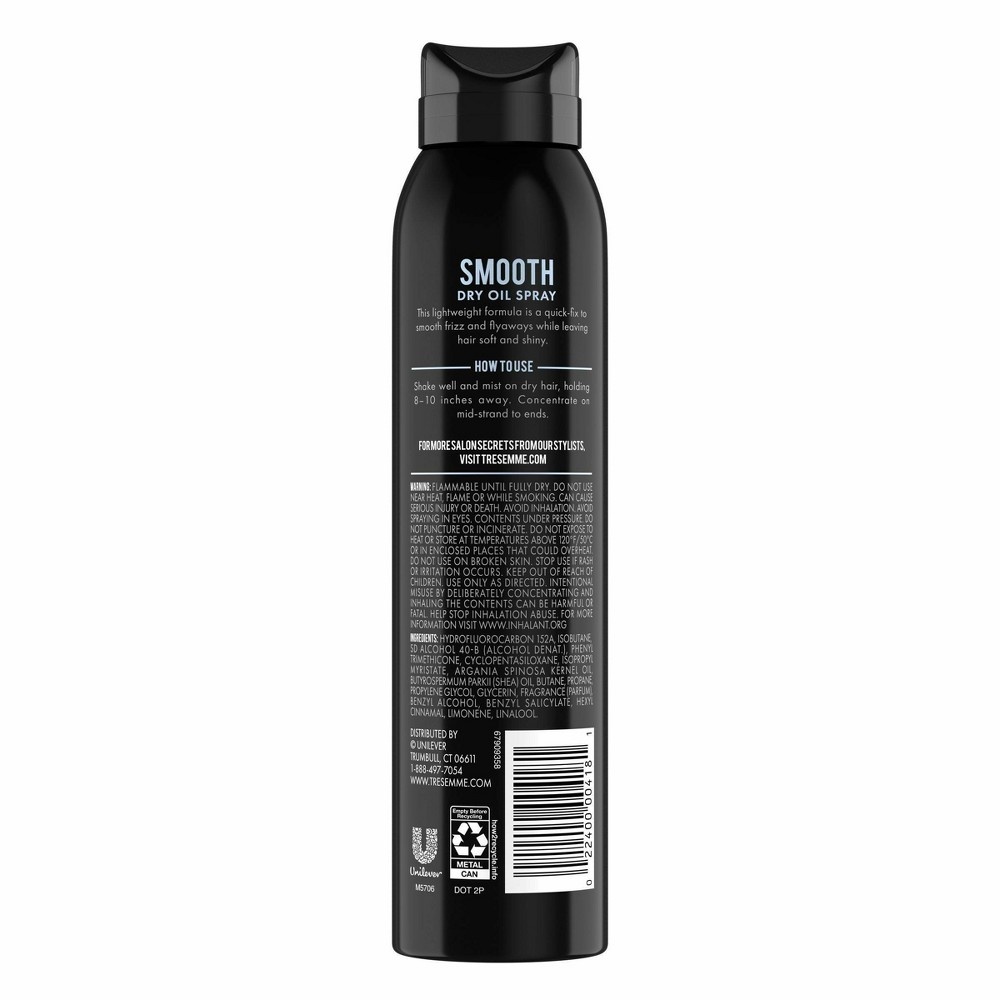 slide 6 of 6, TRESemmé Premium Styling Dry Oil Spray, 4.7 oz