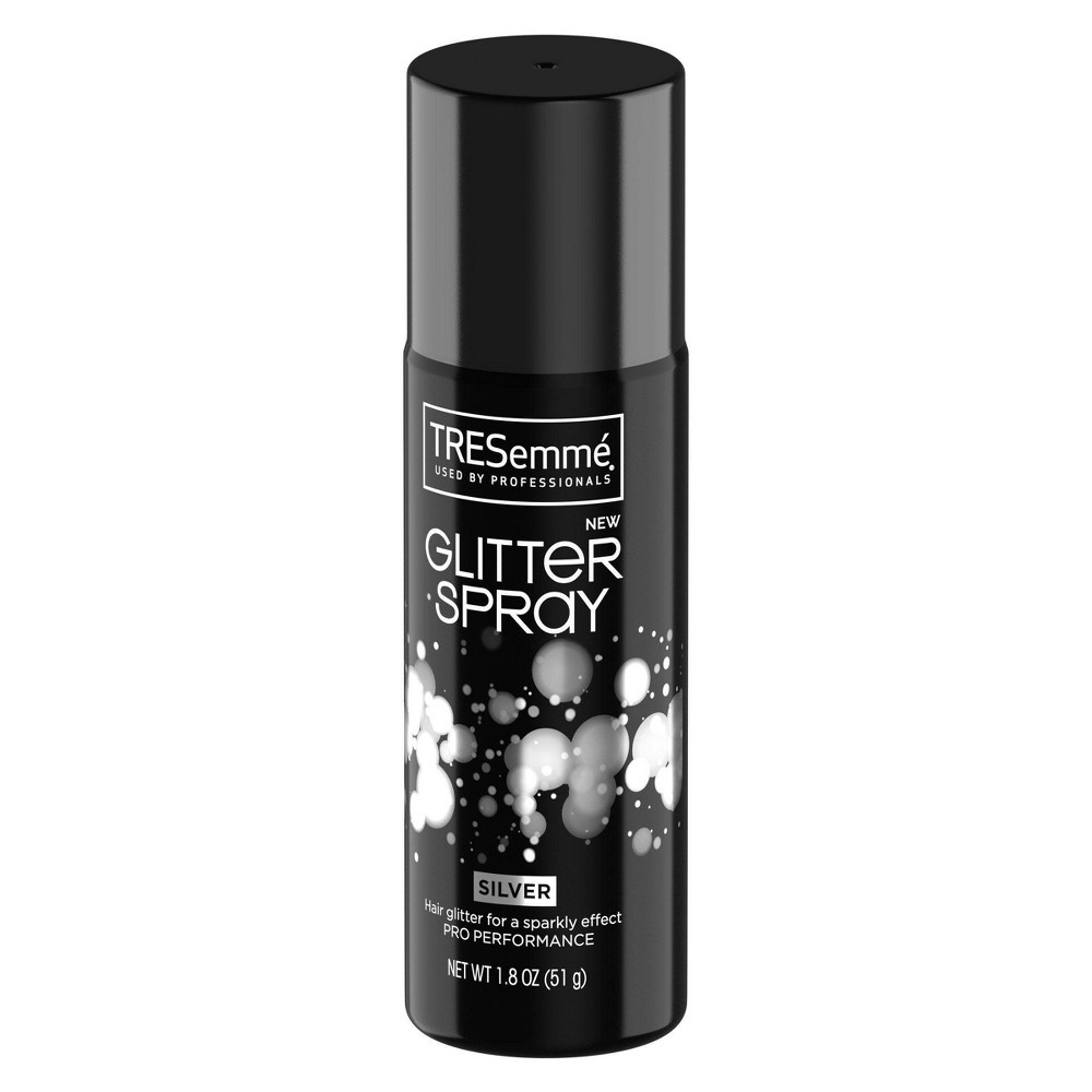 slide 3 of 4, TRESemmé Glitter Hair Spray - Silver, 1.8 oz