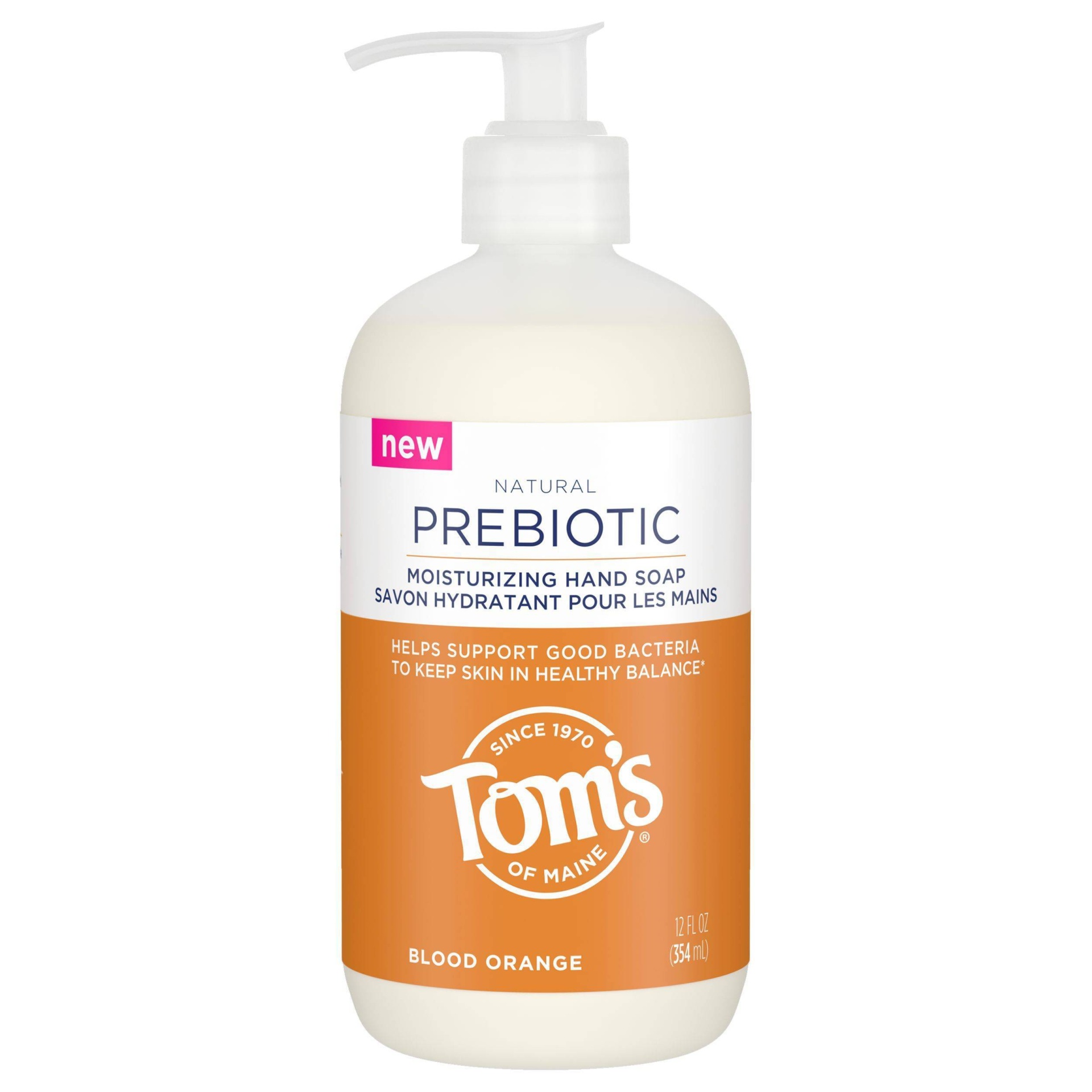 slide 1 of 4, Tom's of Maine Prebiotic Blood Orange Moisturizing Hand Soap, 1 ct