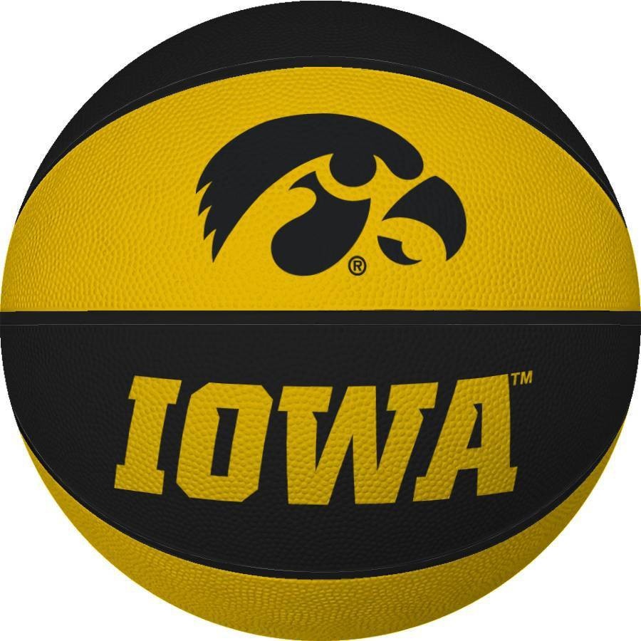 slide 1 of 1, NCAA Iowa Hawkeyes Mini Basketball, 1 ct