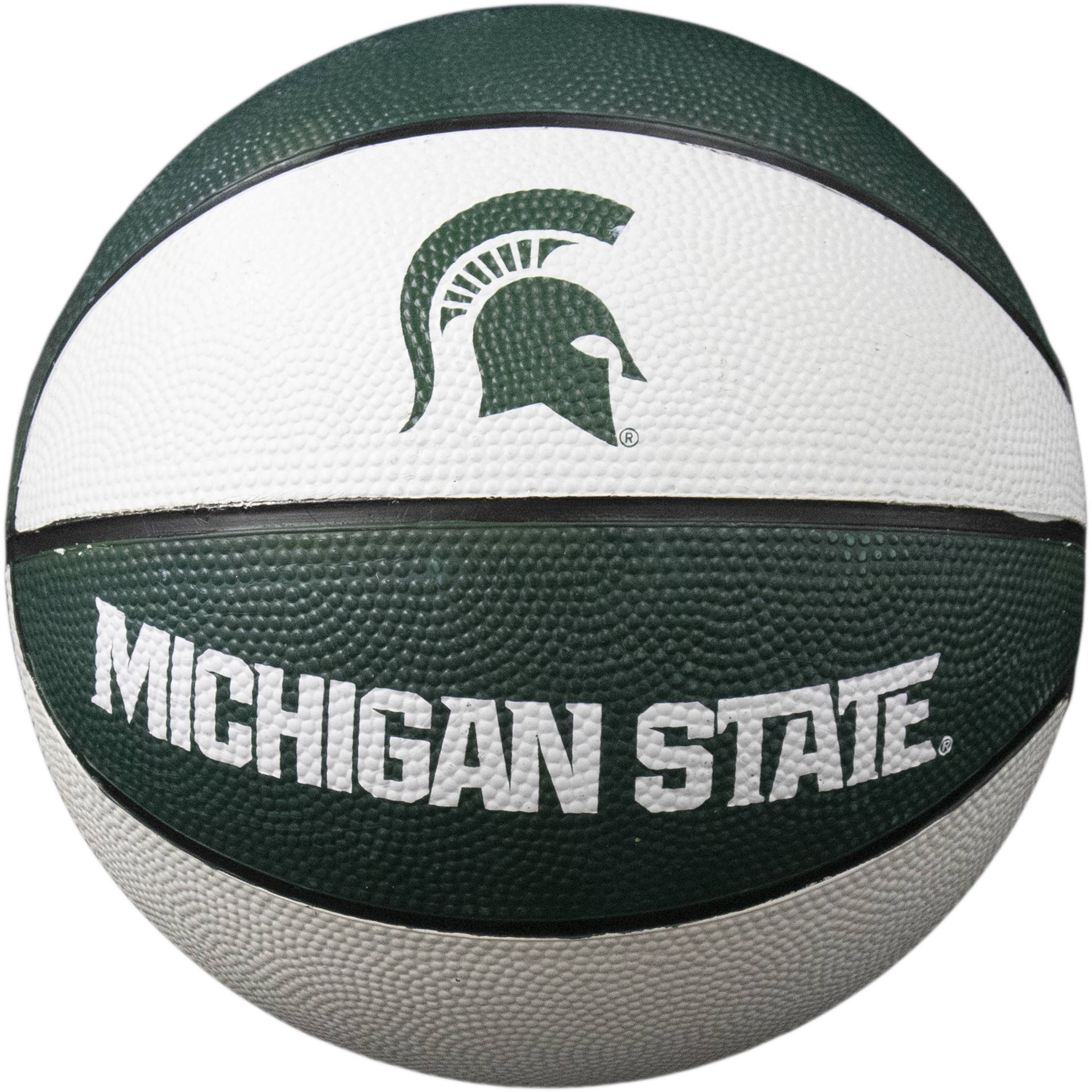 slide 1 of 1, NCAA Michigan State Spartans Mini Basketball, 1 ct