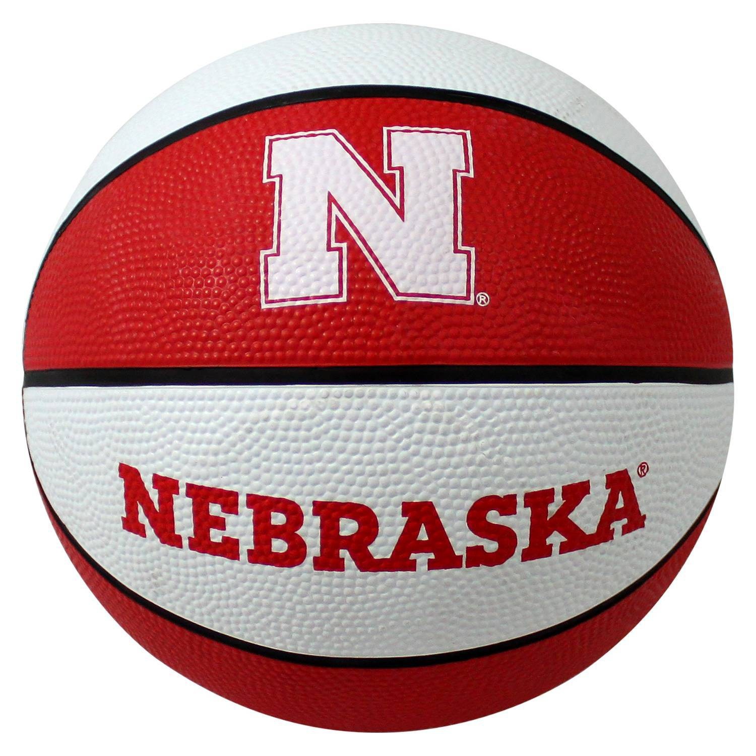 slide 1 of 1, NCAA Nebraska Cornhuskers Mini Basketball, 1 ct