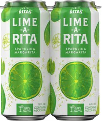 RITAS Sparkling Lime-A-Rita Margarita 4 ea
