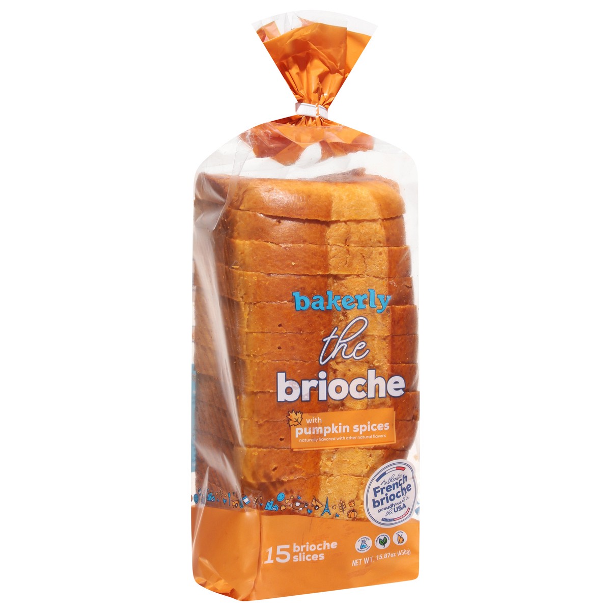 slide 4 of 4, Bakerly Loaf Pumpkin Spice Brioche, 15.87 oz