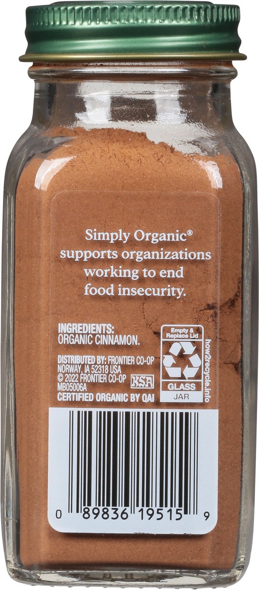 slide 4 of 13, Simply Organic Ceylon Cinnamon, 2.1 oz