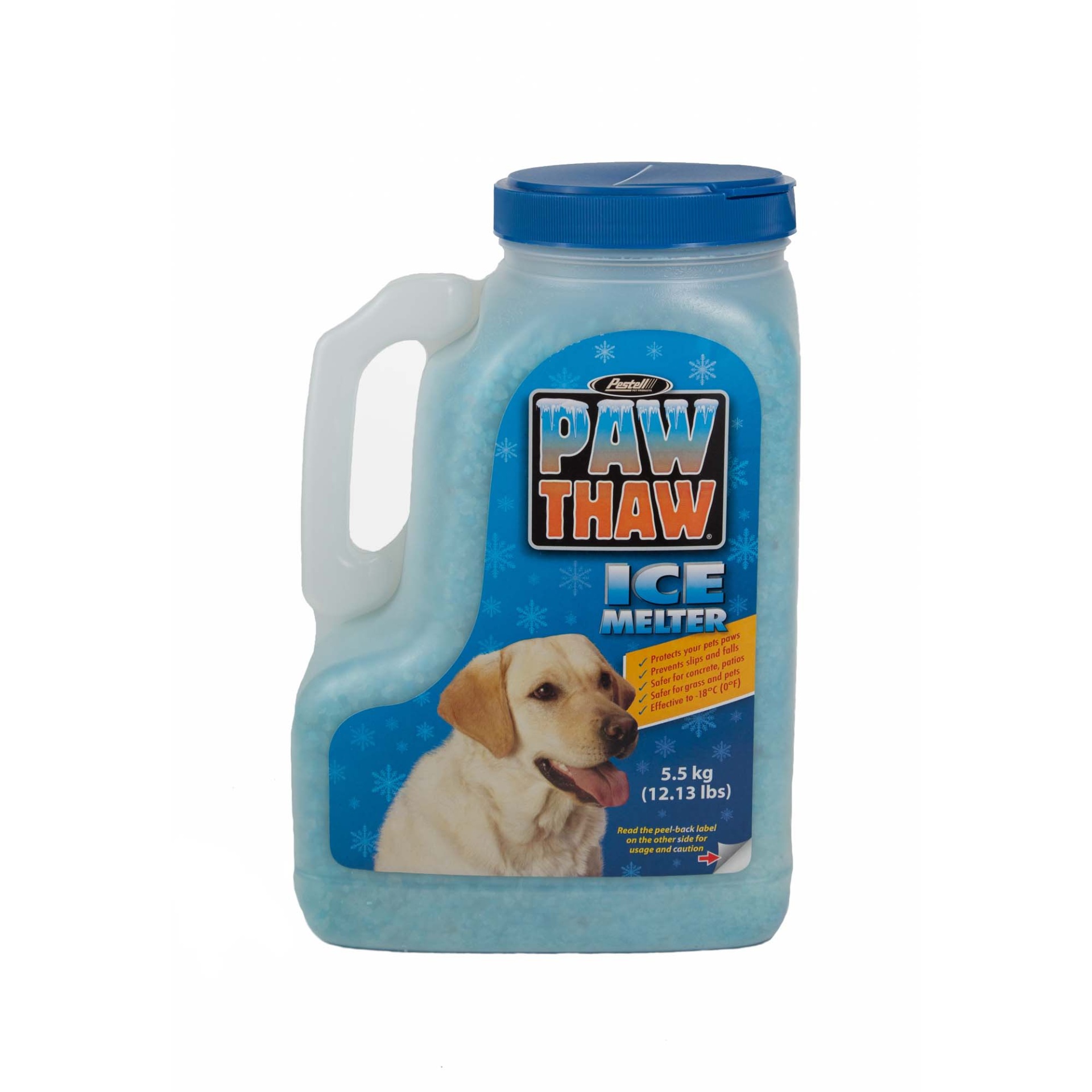 slide 1 of 1, Pestell Paw Thaw Pet Friendly Ice Melter Jug, 1 ct