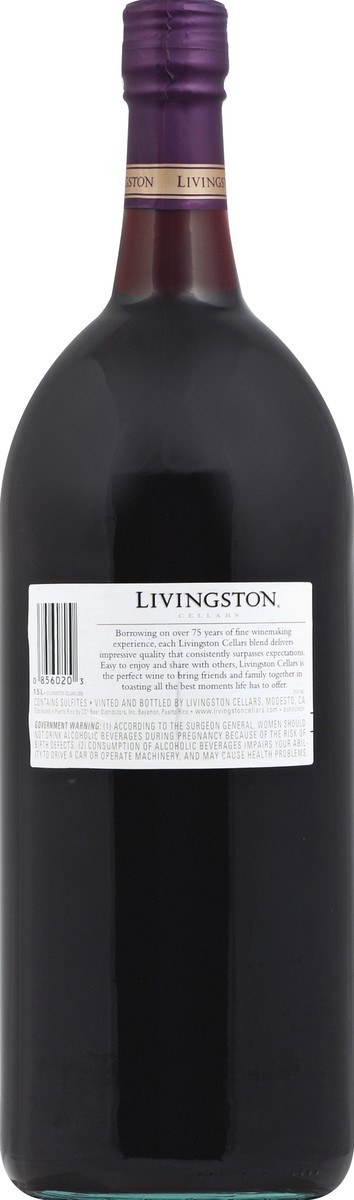 slide 7 of 9, Livingston Burgundy 1.5 l, 1.5 liter