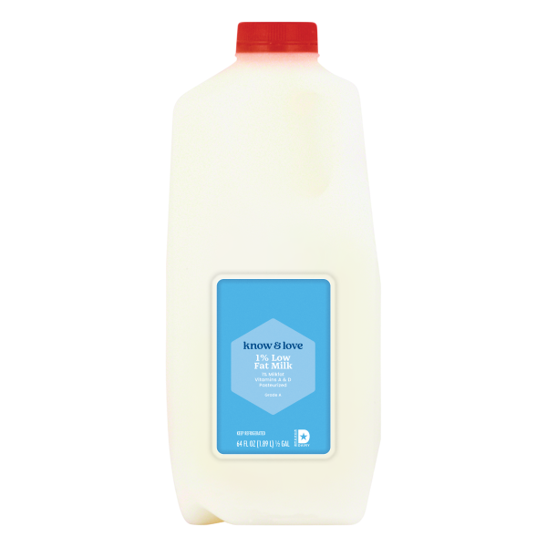 slide 1 of 1, Know & Love Vitamin D Homogenized Milk 1 Half Gallon, 64 oz