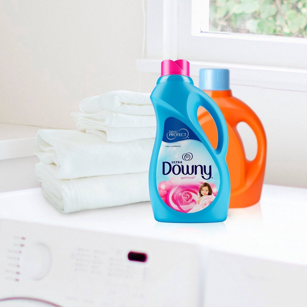 slide 4 of 9, Downy Ultra Liquid Fabric Conditioner (Fabric Softener),, 150 fl oz