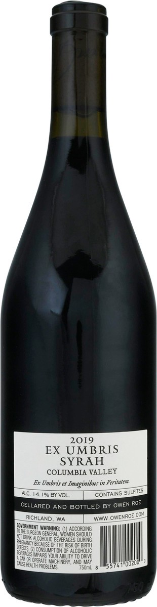 slide 10 of 12, Ex Umbris Columbia Valley Syrah 750 ml, 750 ml