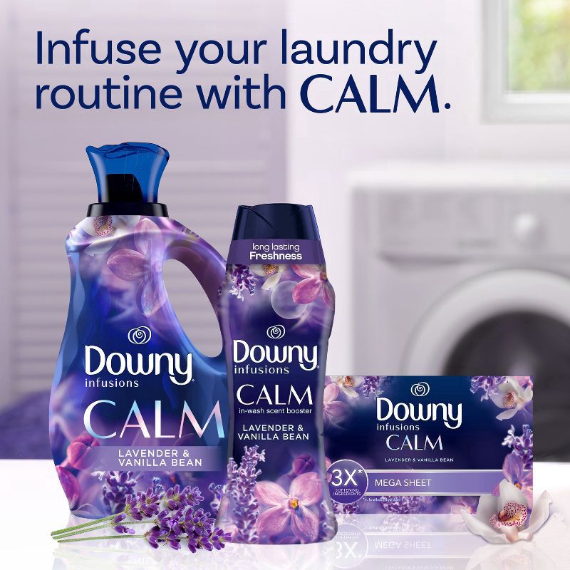 slide 7 of 11, Downy Infusions CALM Lavender and Vanilla Bean 30.1-oz, 30.1 oz