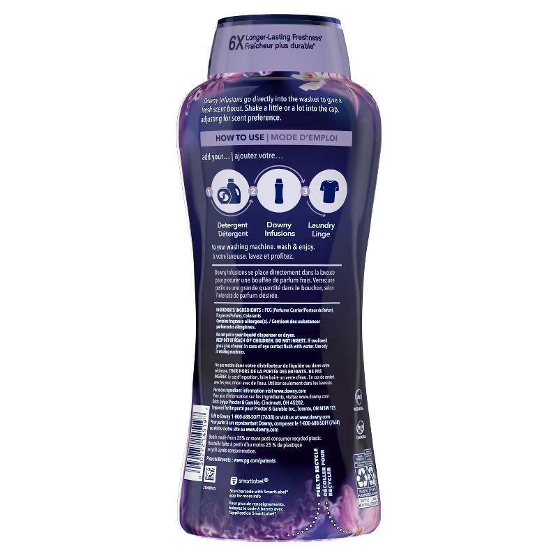 slide 9 of 11, Downy Infusions CALM Lavender and Vanilla Bean 30.1-oz, 30.1 oz