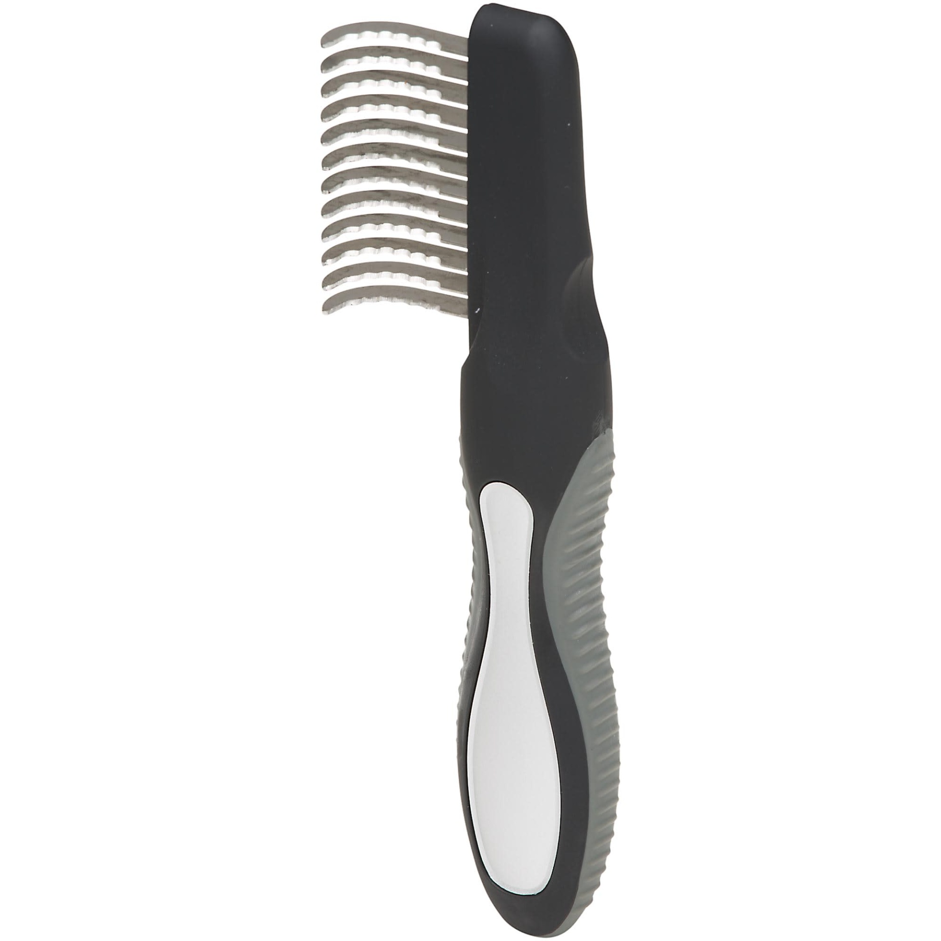 slide 1 of 1, Well & Good Black Undercoat Curved Dog Comb, 1 ct