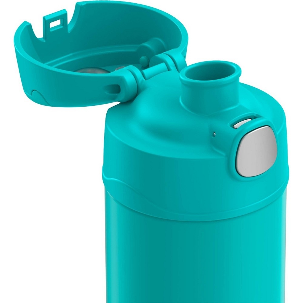 slide 4 of 5, Thermos FUNtainer Water Bottle with Spout - Aqua, 16 oz