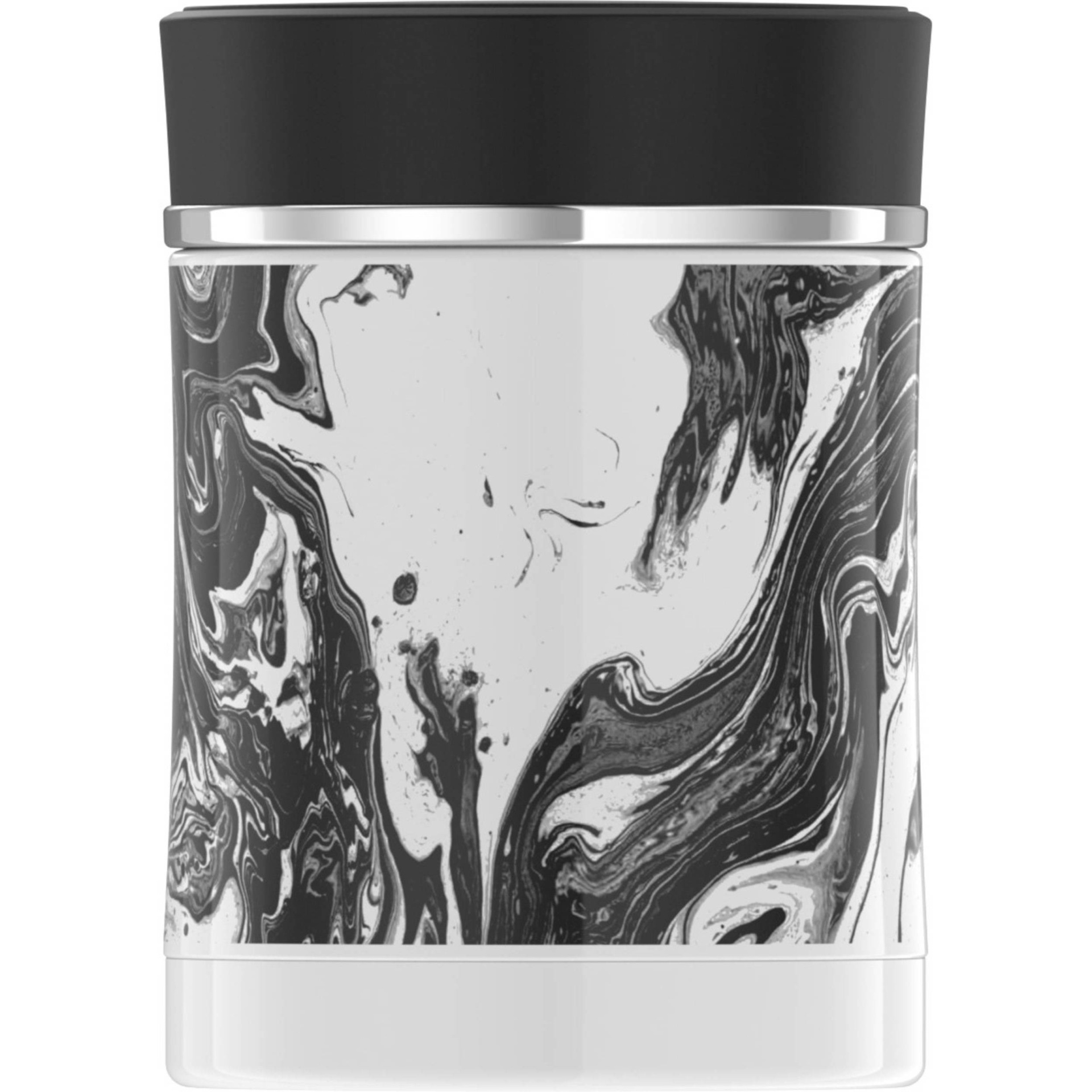 slide 1 of 2, Thermos Stainless Steel Food Jar - Marble, 16 oz