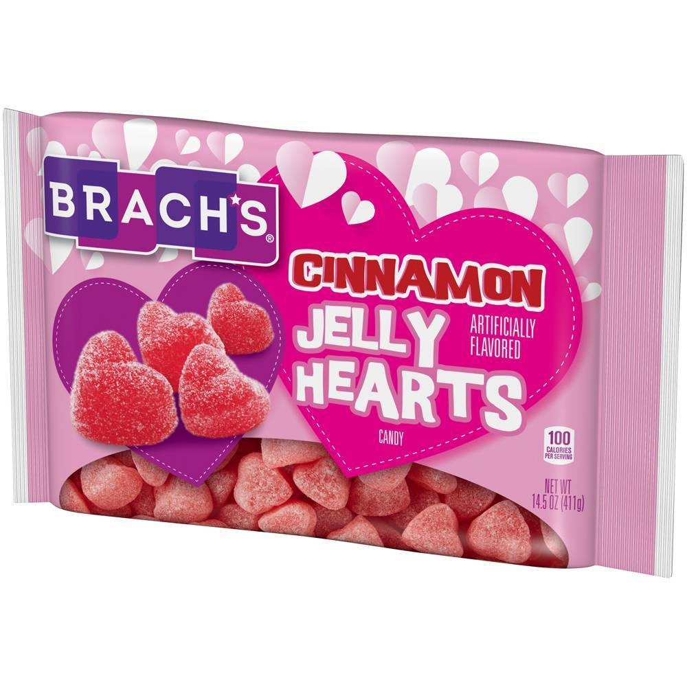 slide 3 of 3, Brach's Valentine's Day Cinnamon Jelly Hearts, 14.5 oz