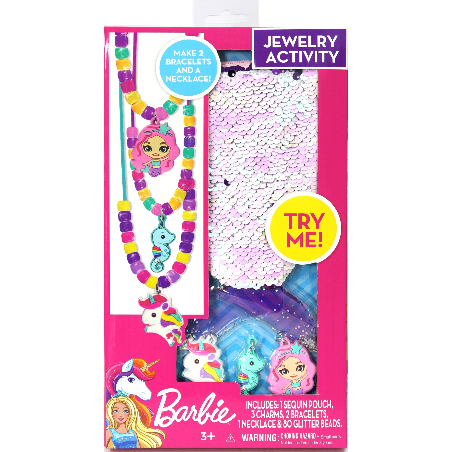 slide 1 of 4, Barbie Jewelry Activity Kit, 1 ct