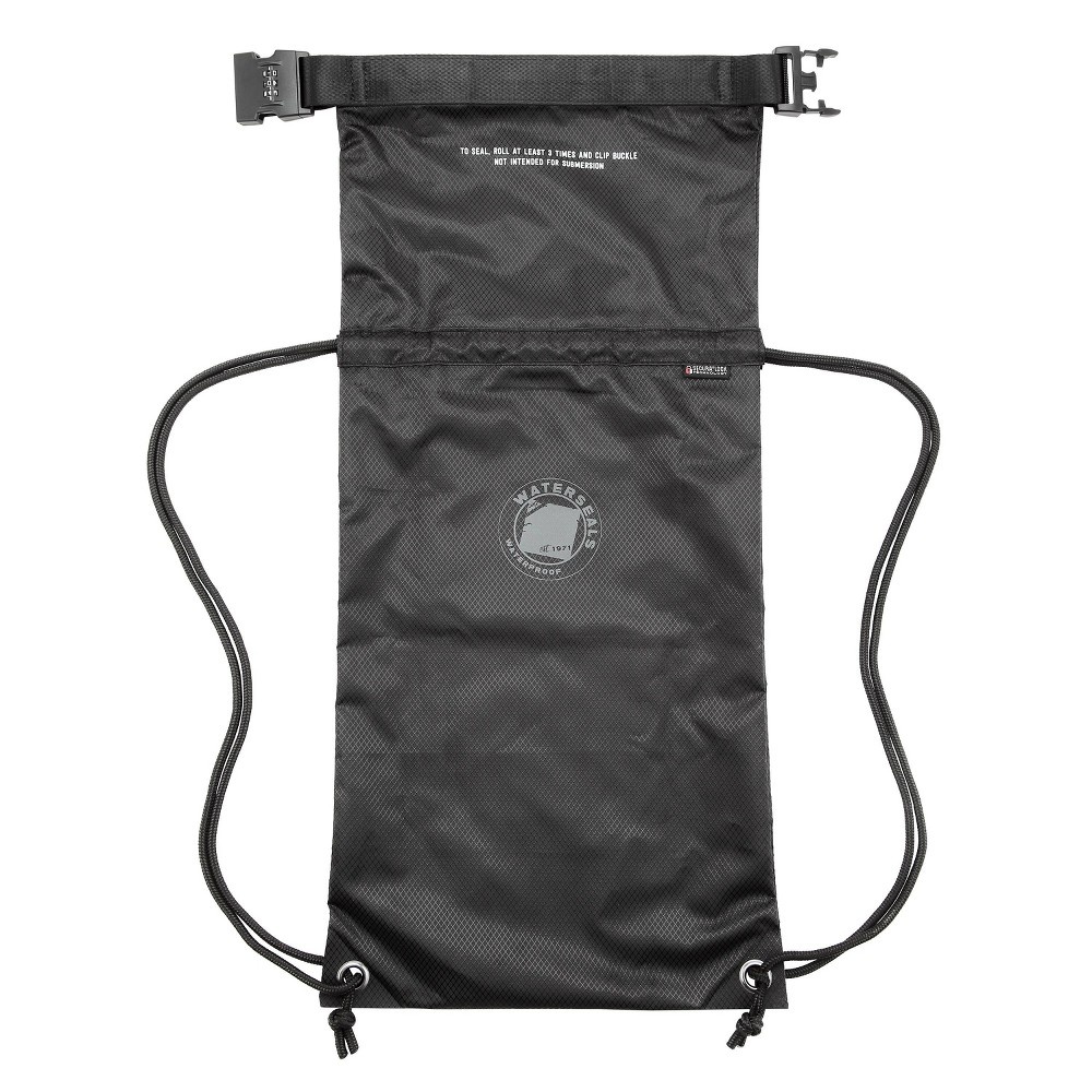 slide 2 of 7, Lewis N. Clark WaterSeals Drawstring Bag with Secura Lock Technology - Black, 1 ct