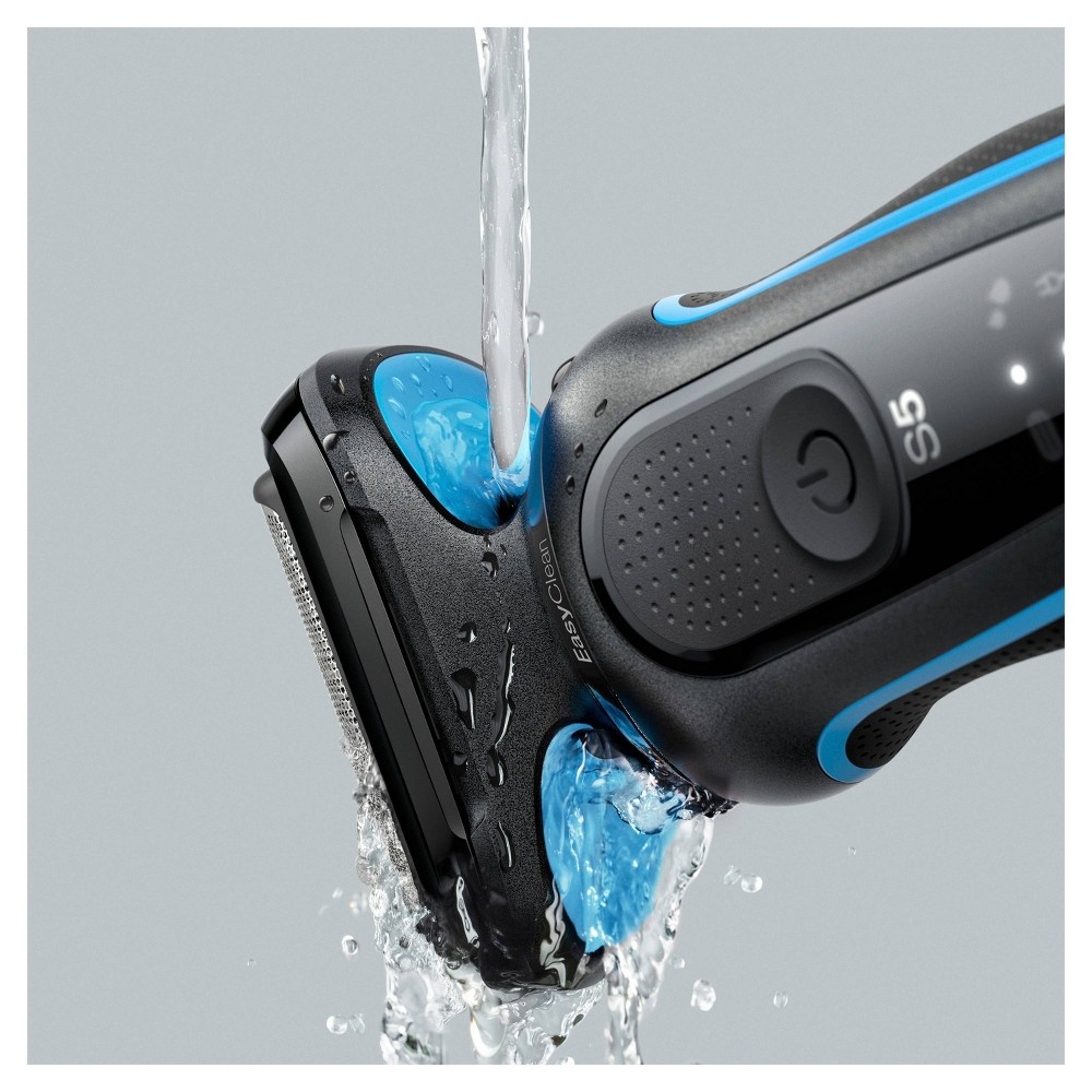 slide 5 of 6, Braun Series 5-5035s Men's Rechargeable Wet & Dry Electric Foil Shaver, 1 ct