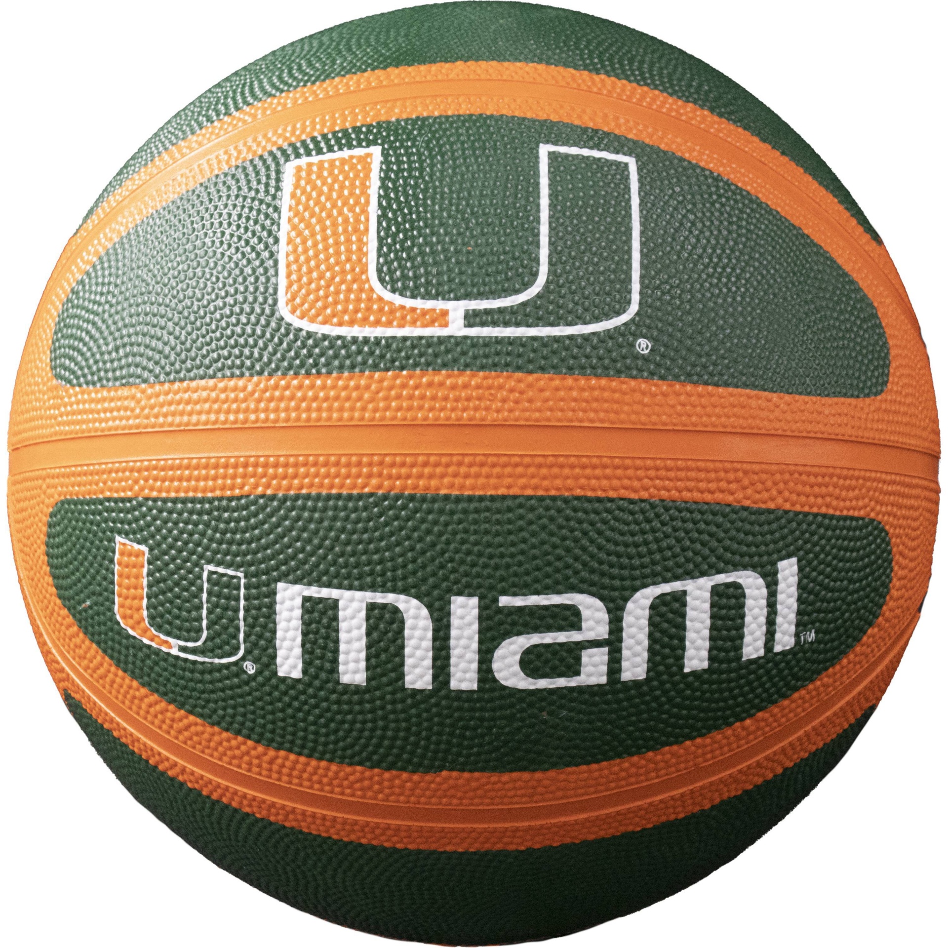 slide 1 of 1, NCAA Miami Hurricanes Official Basketball, 1 ct