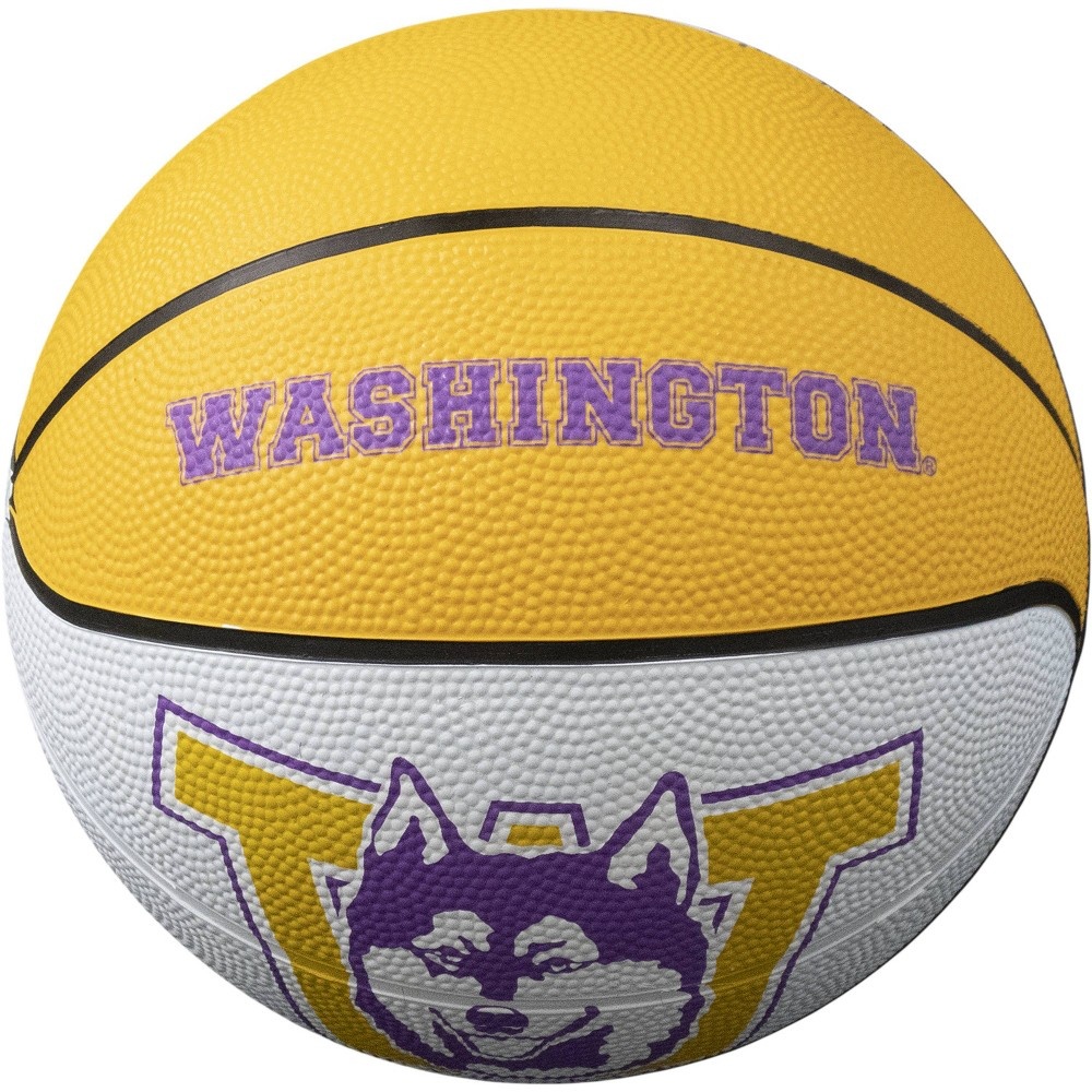 slide 2 of 2, NCAA Washington Huskies Mini Basketball, 1 ct