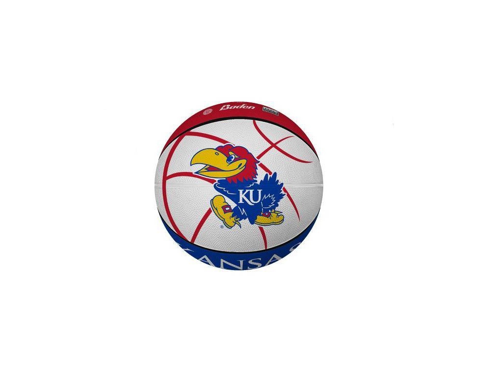 slide 2 of 2, NCAA Kansas Jayhawks Mini Basketball, 1 ct