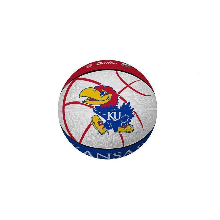 slide 1 of 2, NCAA Kansas Jayhawks Mini Basketball, 1 ct