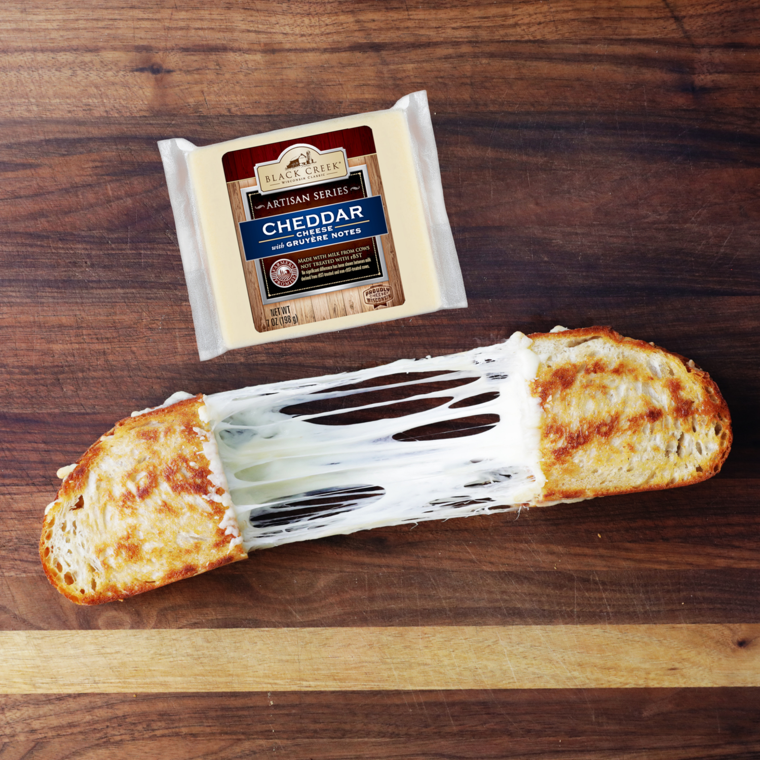 slide 5 of 6, Black Creek® Artisan Series Cheddar Cheese With Gruyere Notes 7 Oz, 7 oz