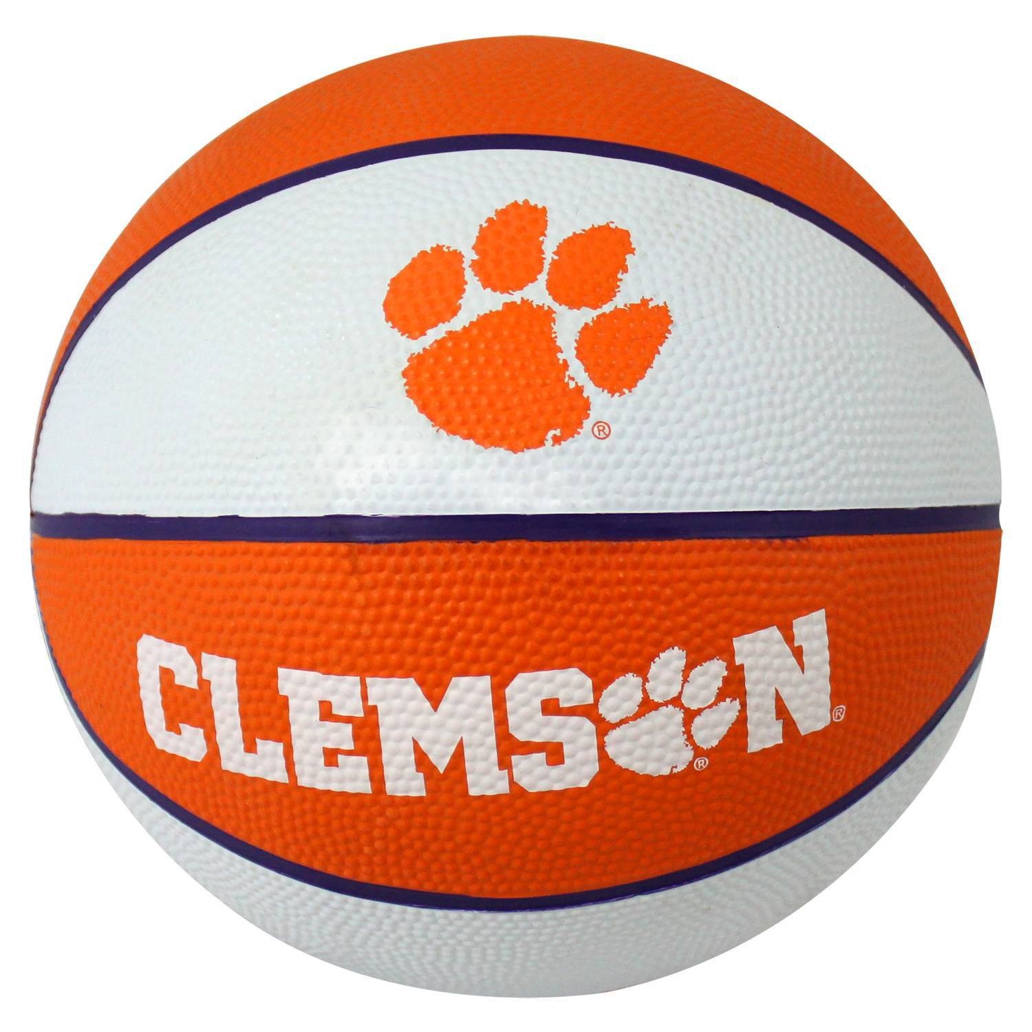 slide 1 of 1, NCAA Clemson Tigers Mini Basketball, 1 ct