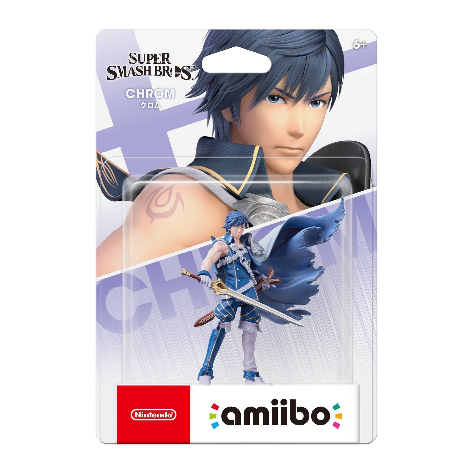 slide 1 of 2, Nintendo Super Smash Bros. amiibo Figure - Chrom, 1 ct