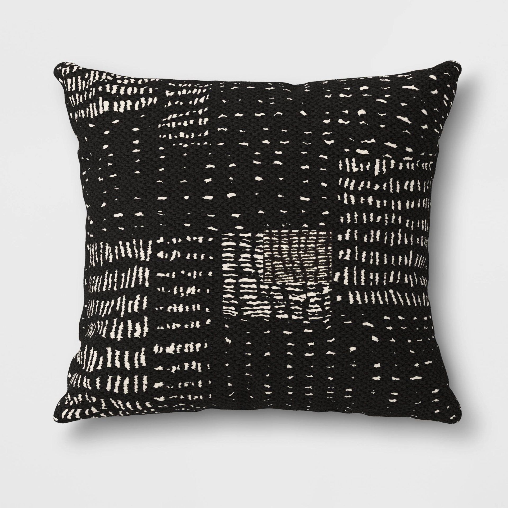 slide 1 of 1, Outdoor Decorative Throw Pillow Black/White - Opalhouse, 1 ct