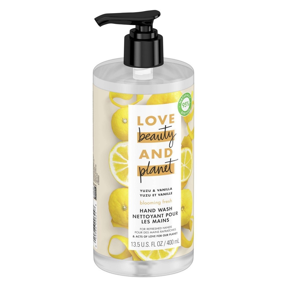 slide 7 of 8, Love Beauty and Planet LBP Yuzu Citrus Liquid Hand Wash, 13.5 oz