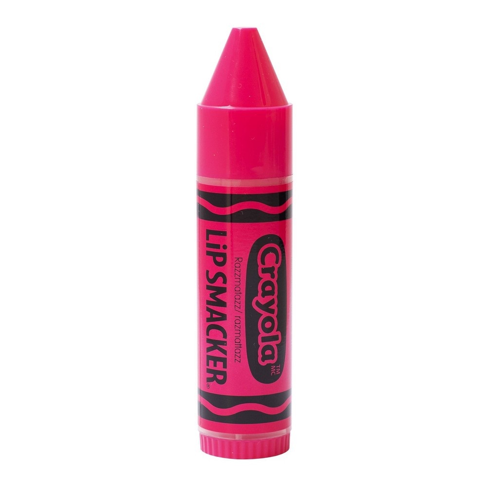 slide 2 of 3, Lip Smacker Mega Lip Balm - Crayola Razzmatazz, 0.28 oz