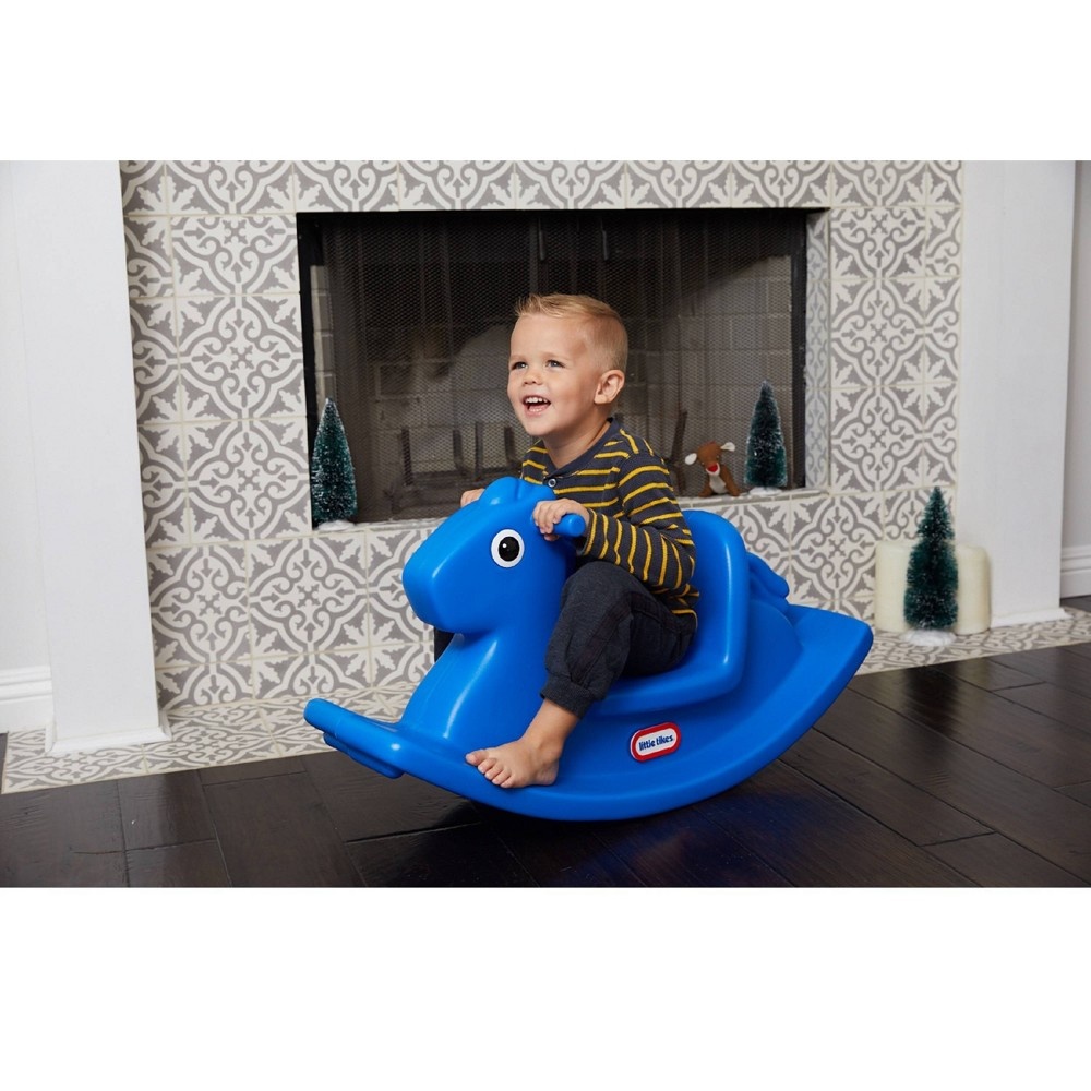 slide 3 of 5, Little Tikes Rocking Horse Blue, 1 ct