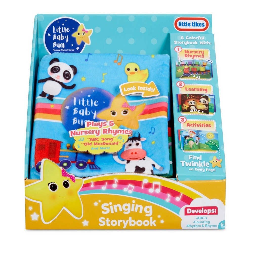 slide 2 of 7, Little Tikes Little Baby Bum Nursery Rhyme Singing Soft Storybook, 1 ct