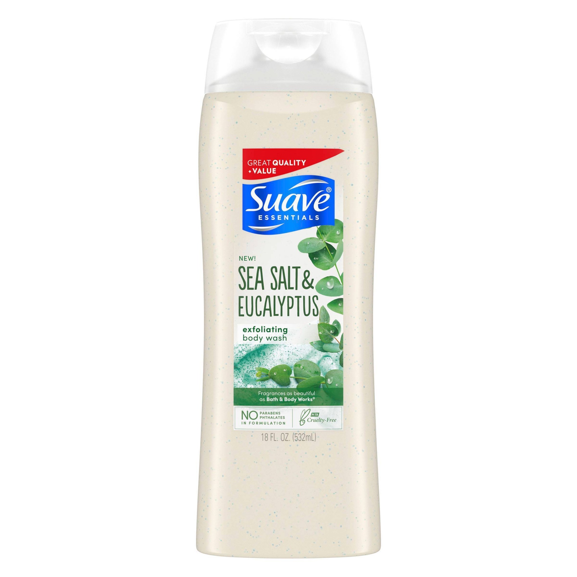 Suave Sea Salt + Eucalyptus Body Wash 18 oz Shipt
