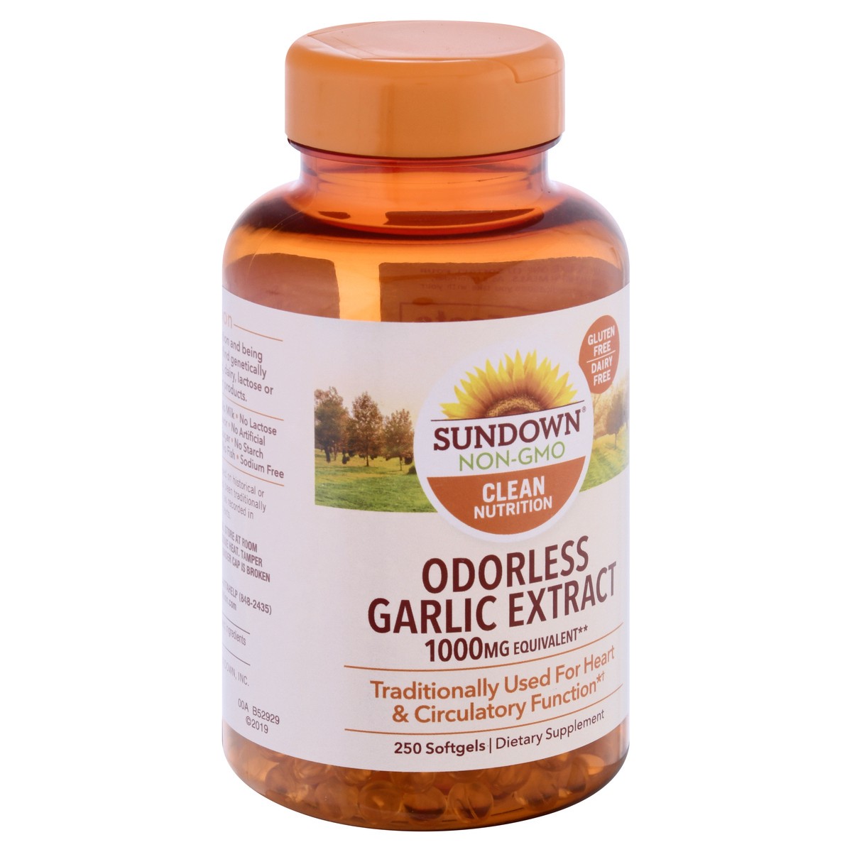 slide 2 of 9, Sundown Naturals Odorless Garlic Supplement, 250 ct