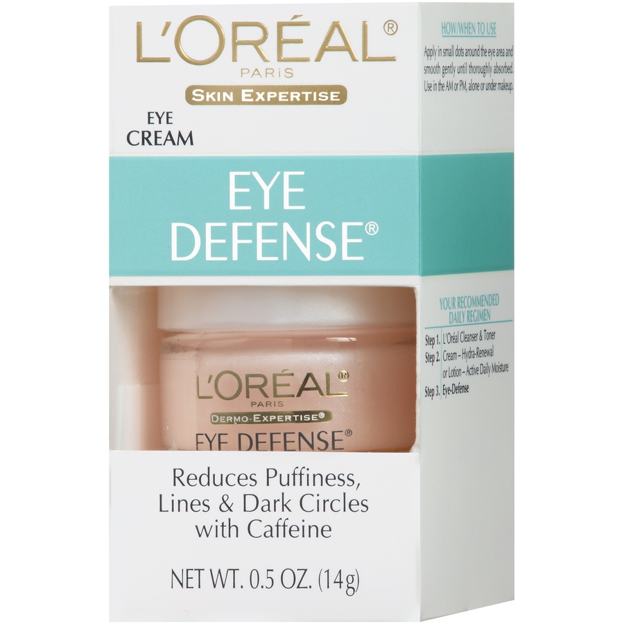 slide 5 of 8, L'Oréal Eye Defense Eye Cream, 0.5 oz