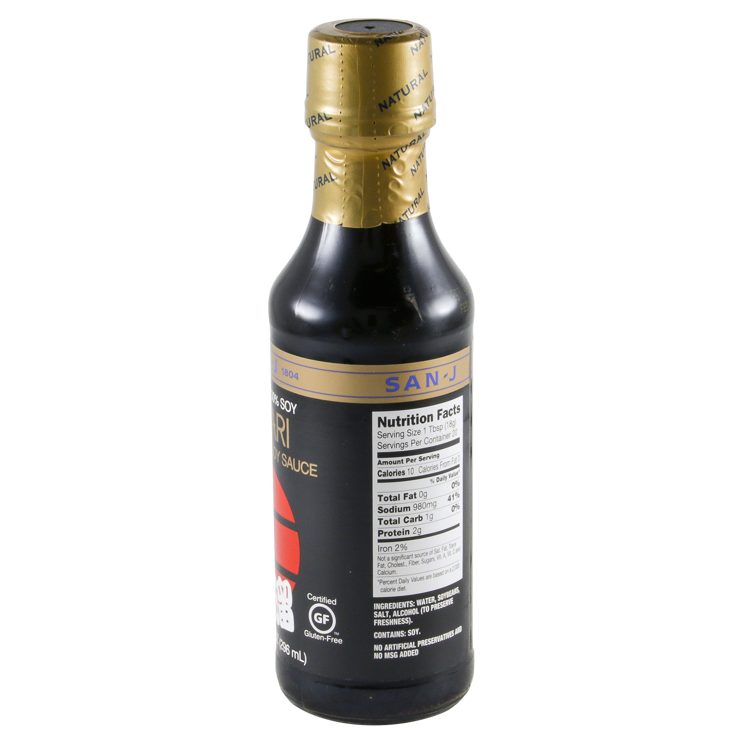 slide 3 of 3, San-J Tamari Brewed Soy Sauce 10 fl oz, 10 fl oz