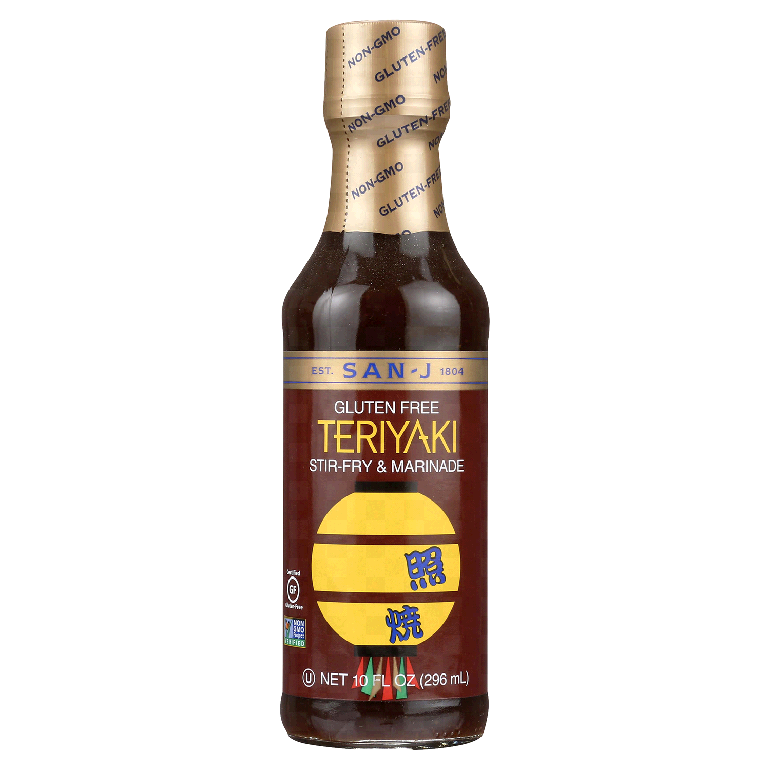 slide 1 of 3, San-J Gluten Free Teriyaki Stir-Fry & Marinade 10 oz, 10 oz