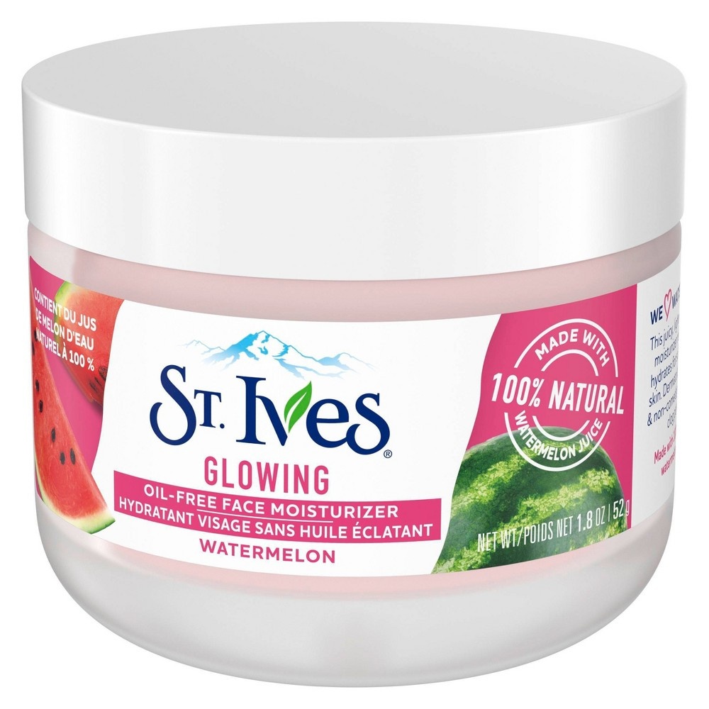 slide 3 of 4, St. Ives Watermelon Glowing Oil-Free Face Moisturizer, 1.8 oz