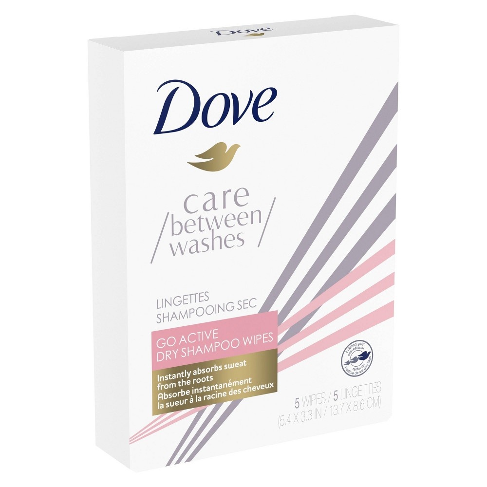 slide 2 of 4, Dove Go Active Dry Shampoo Hair Wipes, 1 oz