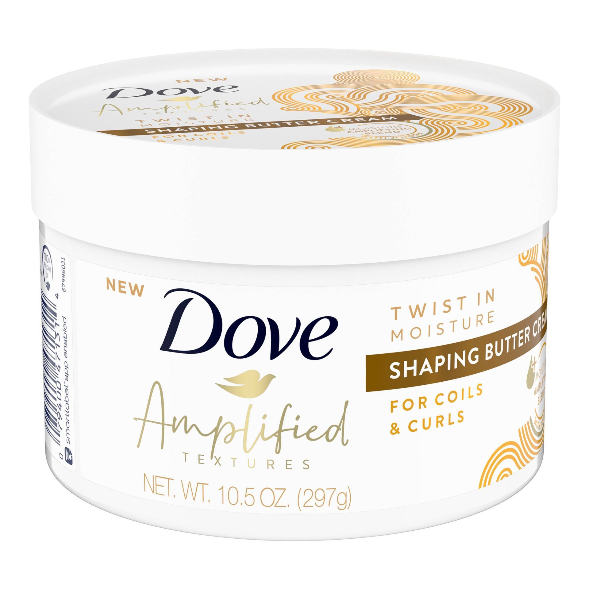 slide 1 of 5, Dove Beauty Twist in Moisture Shaping Butter Cream, 10.5 oz