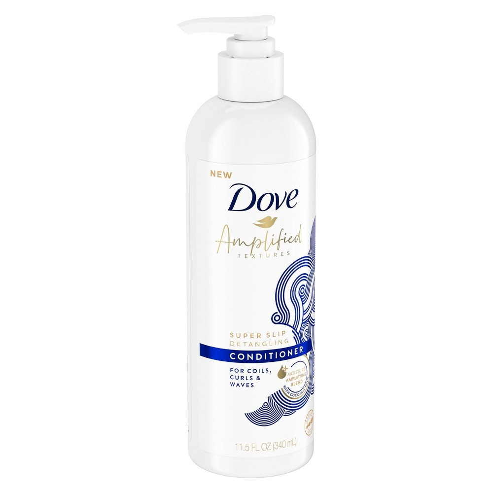 slide 4 of 4, Dove Beauty Super Slip Detangling Conditioner, 11.5 fl oz